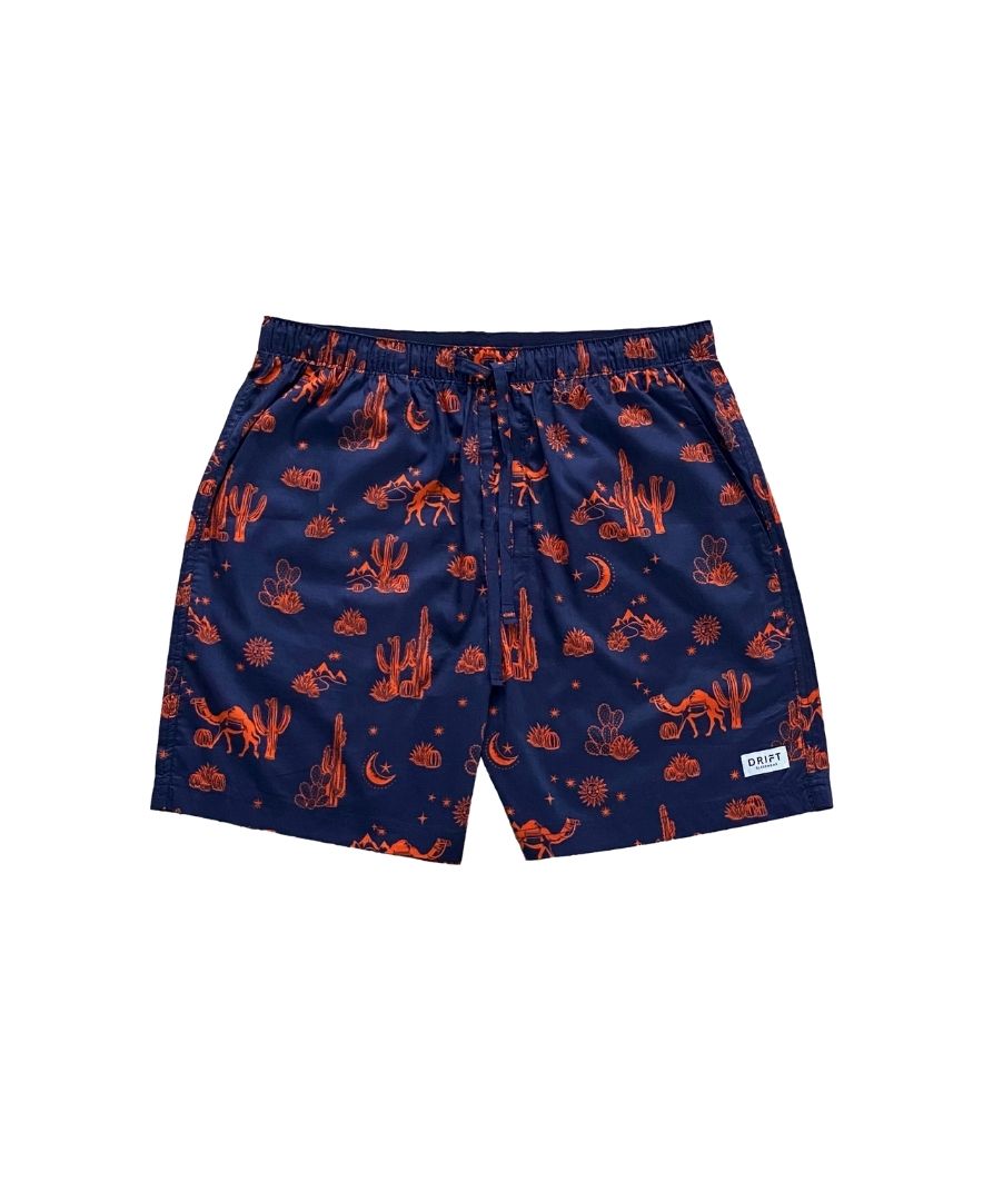 Kalahari Nights Men's PJ Shorts Premium 100% Lightweight Cotton