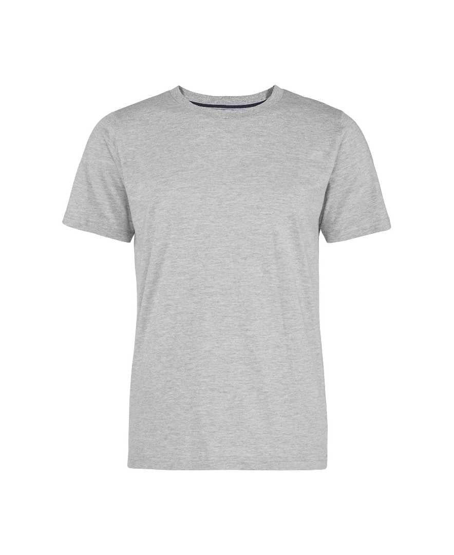 Classic light grey organic cotton pyjama t-shirt