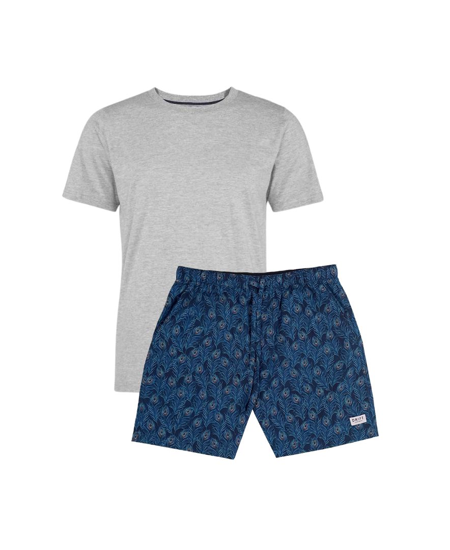 hera mens sleepwear shorts set