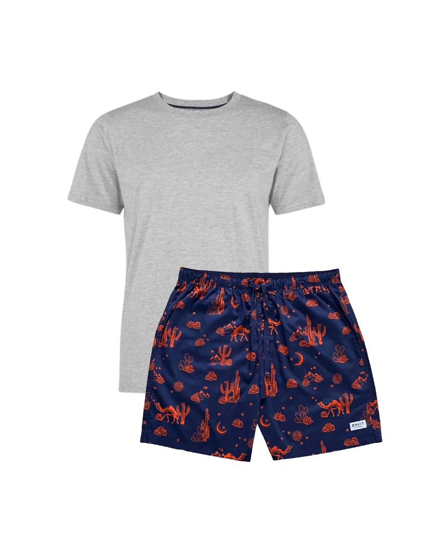 kalahari nights pyjama shorts set