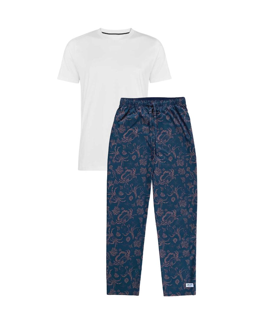 kapiti coast pyjama bottoms mens set