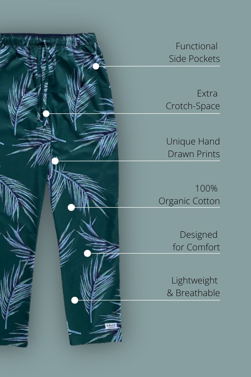 Cabo de Rama Pyjama Bottoms