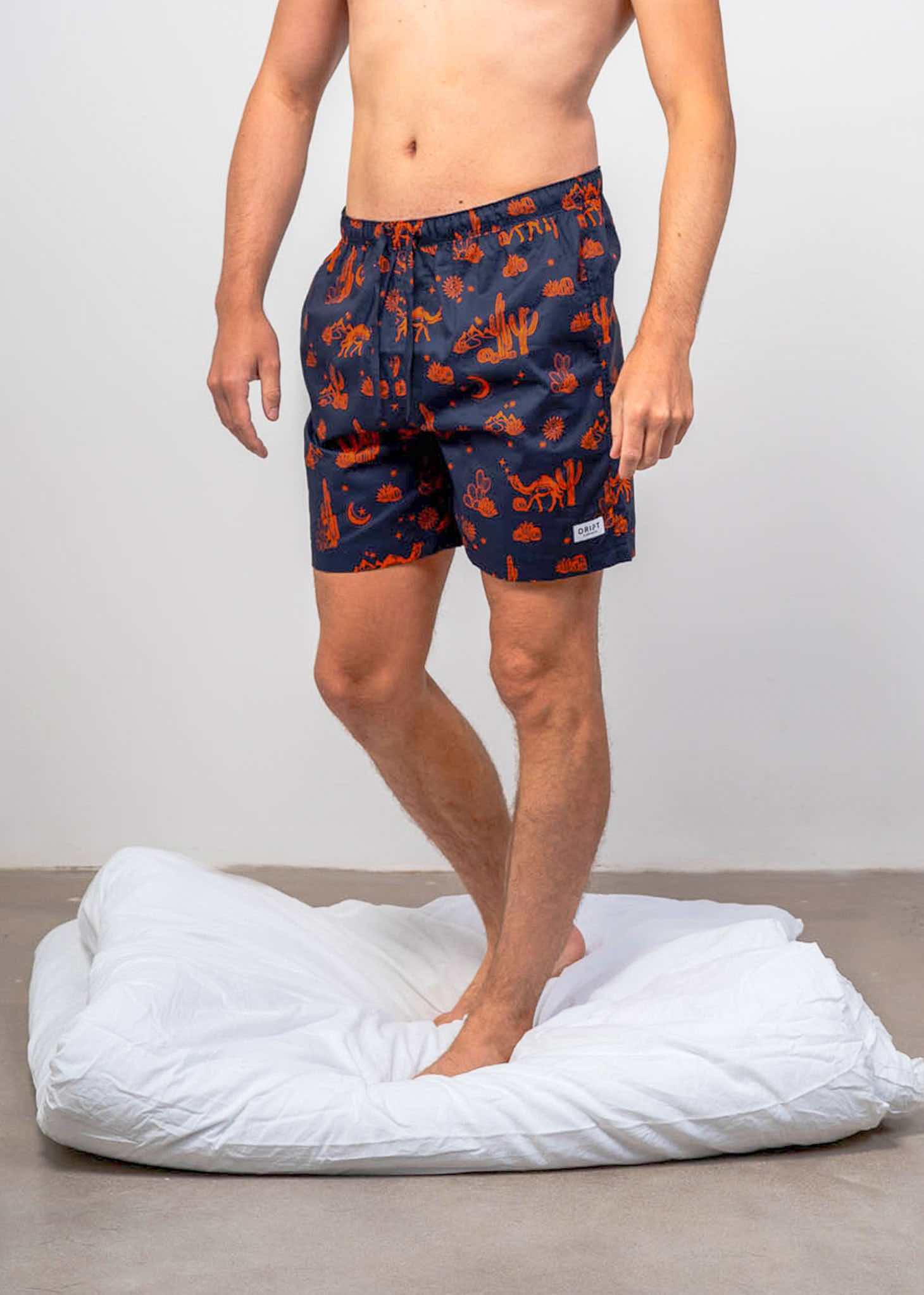 Kalahari Night PJ Cotton Shorts for Men