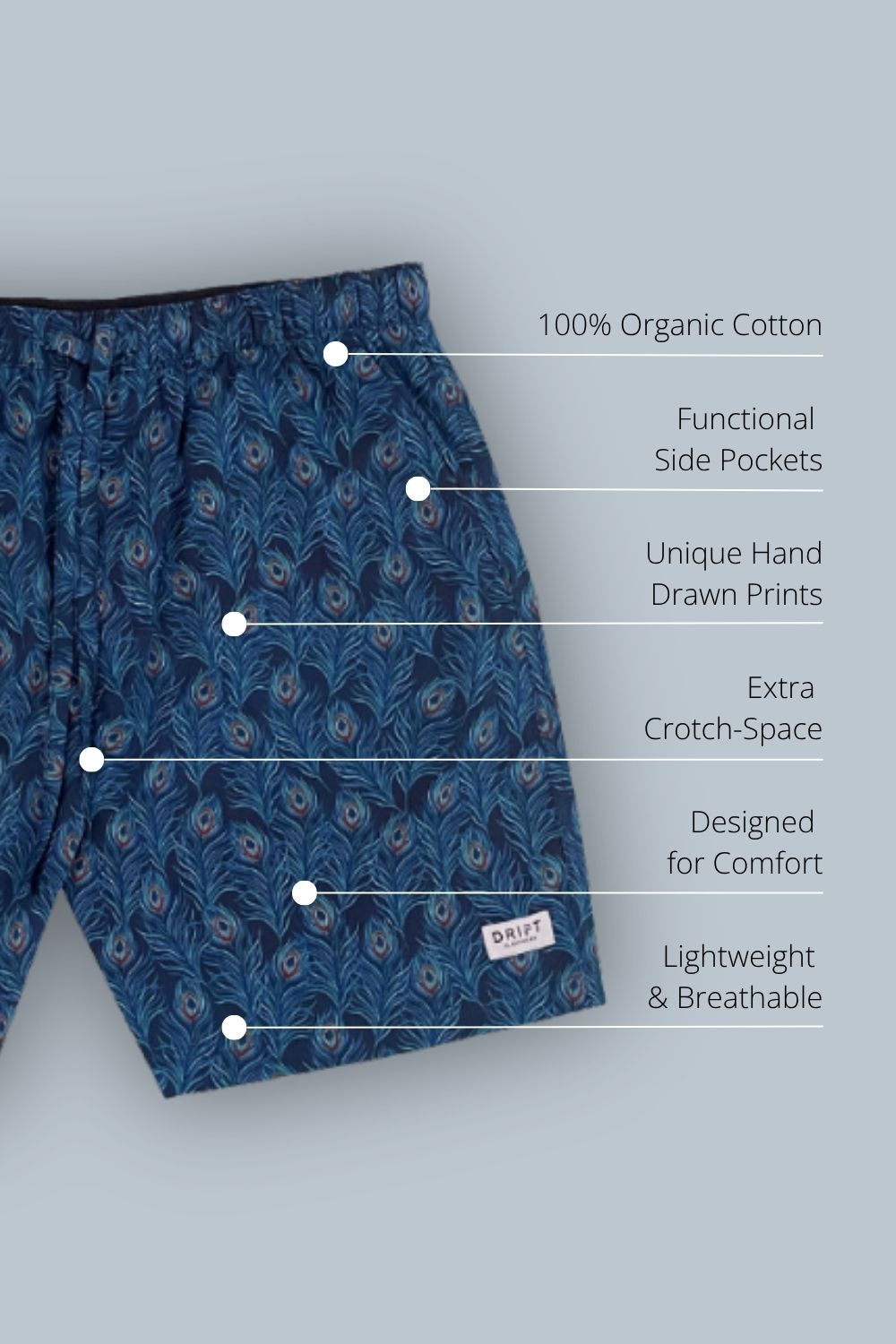 Hera Pyjamas Shorts for Men 