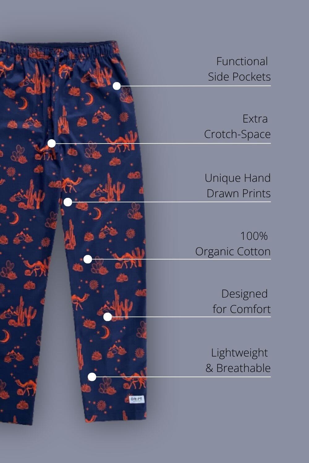 Kalahari Nights Pyjama Bottoms