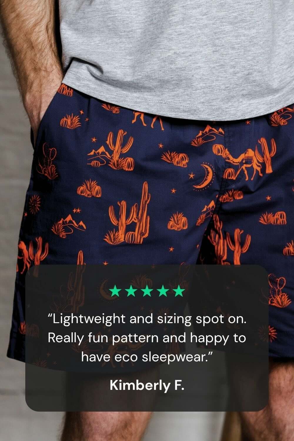 Kalahari Night Pyjama Shorts for Men Review