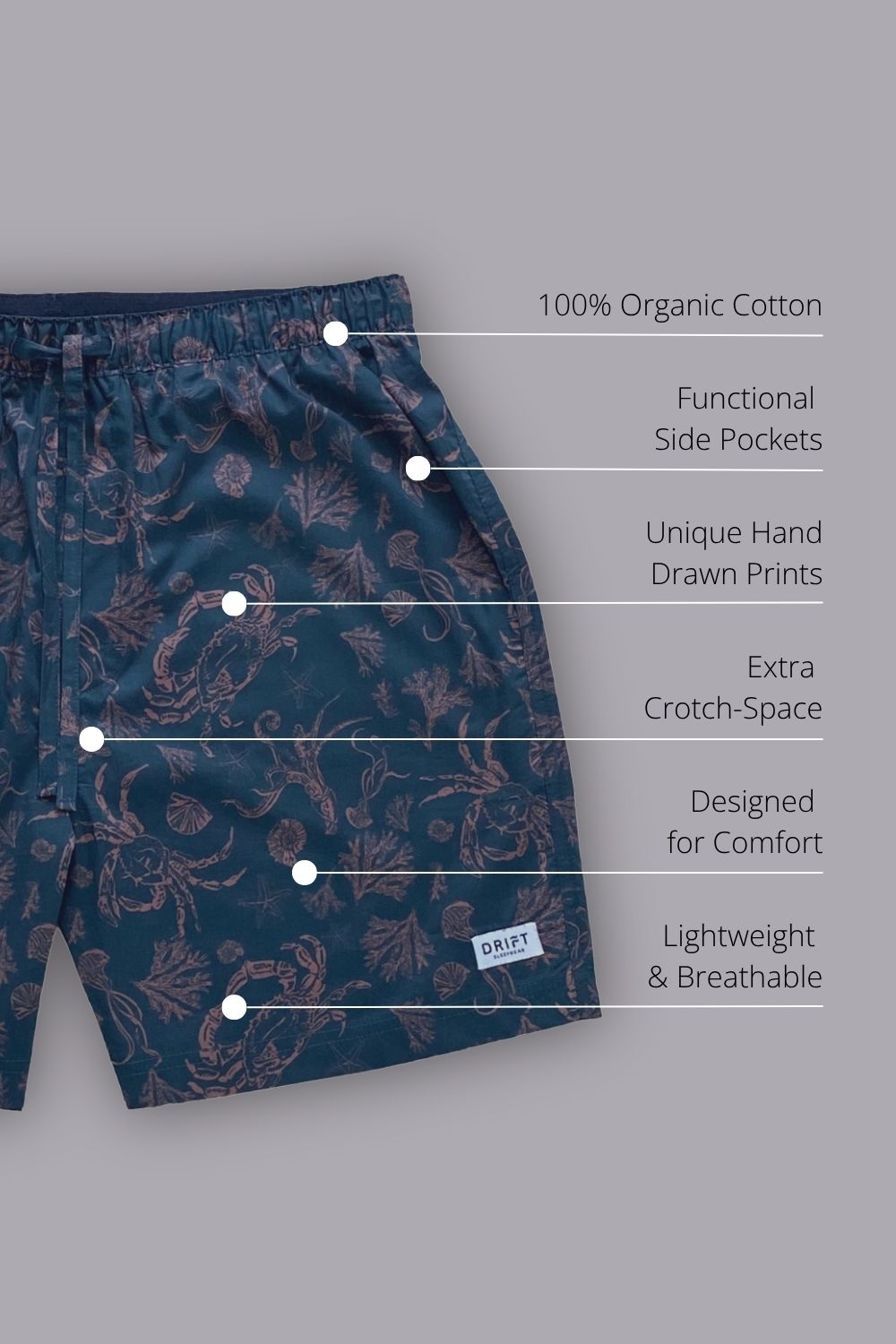 Kāpiti Coast Pyjama Shorts Set