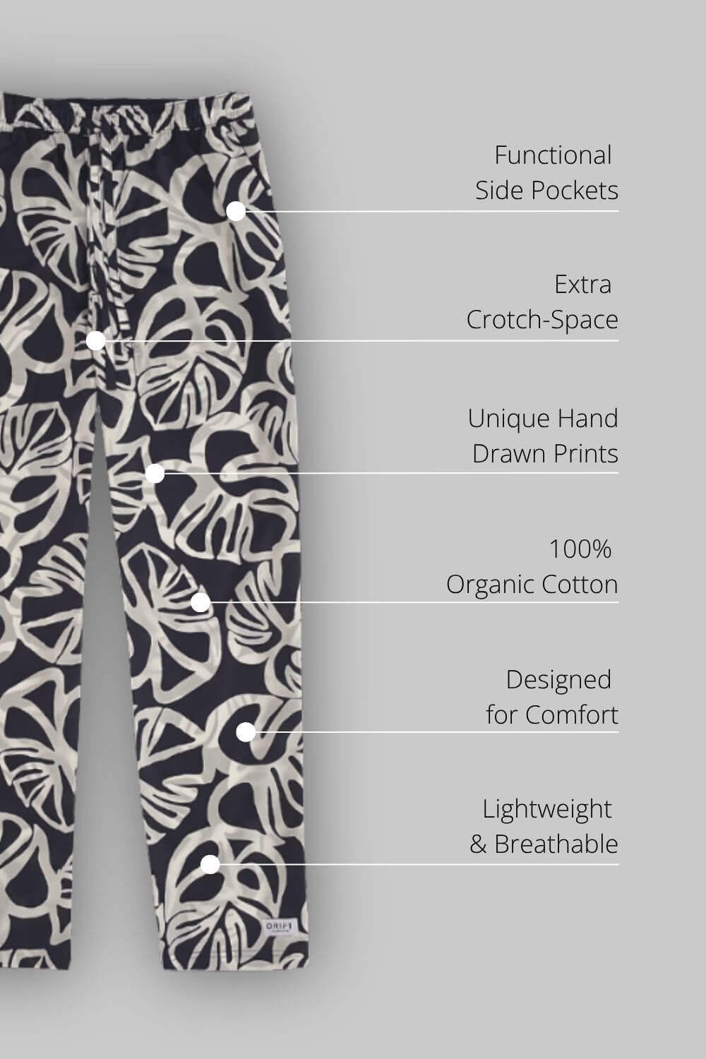 Panama Pyjama Bottoms