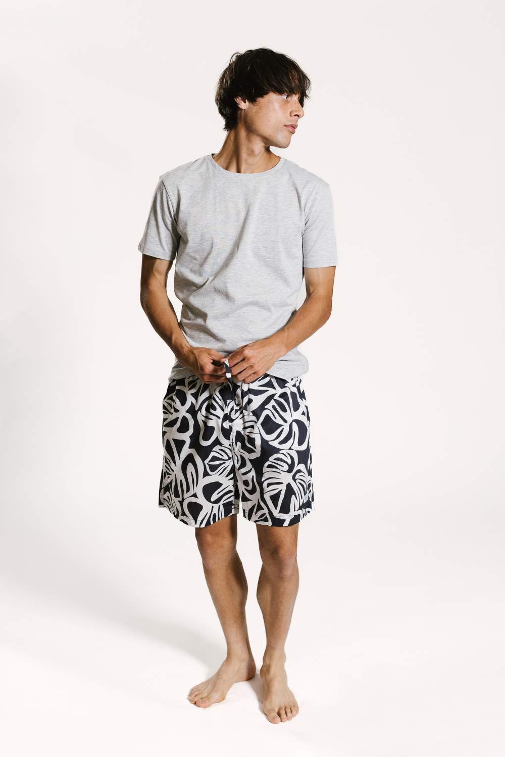 Panama Print sleepwear Shorts For Men