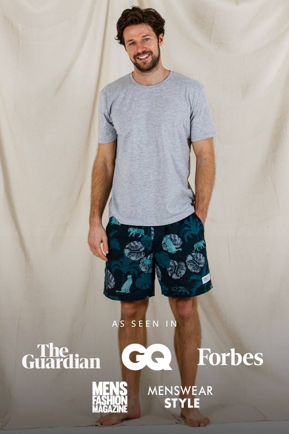 The Tropic Mens PJ Shorts