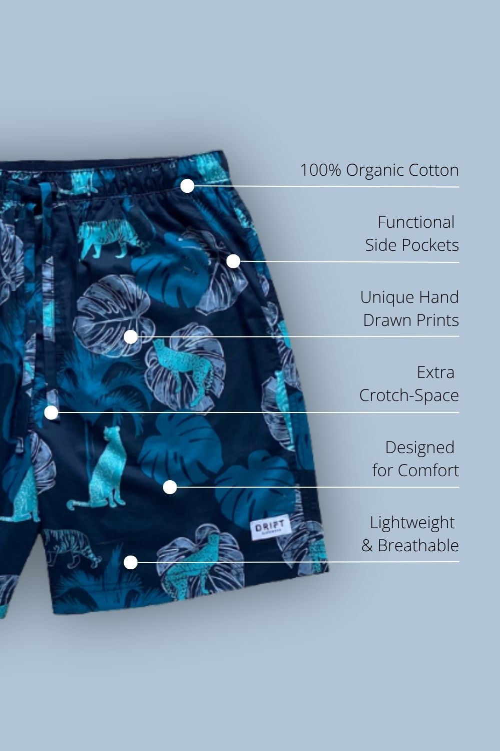 The Tropic PJ Shorts for men