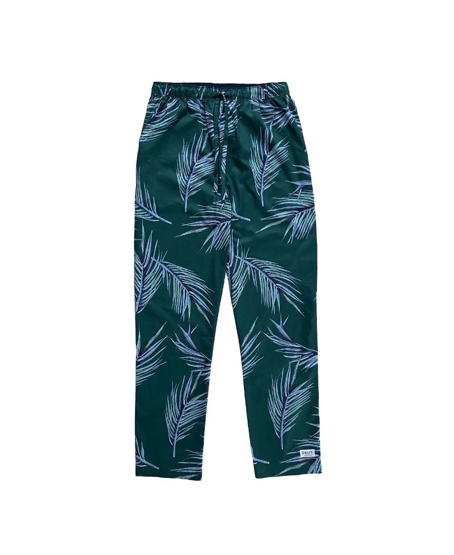 Men's PJ Trousers Dark Green Drift Sleepwear Cabo