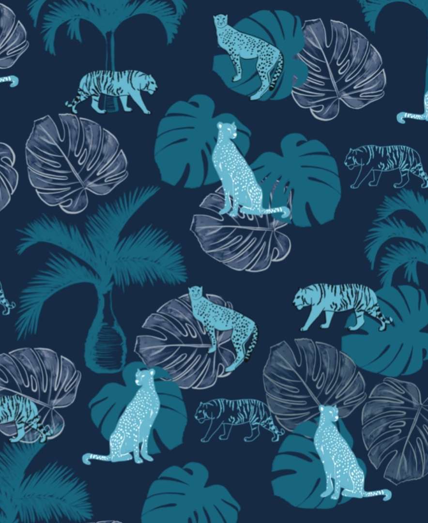 The Tropics mens printed pyjamas 