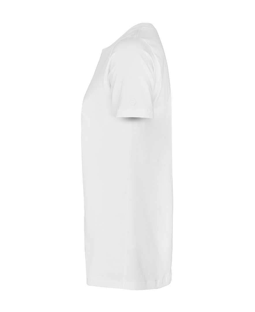 Side profile of drift sleepwear organic cotton t-shirt
